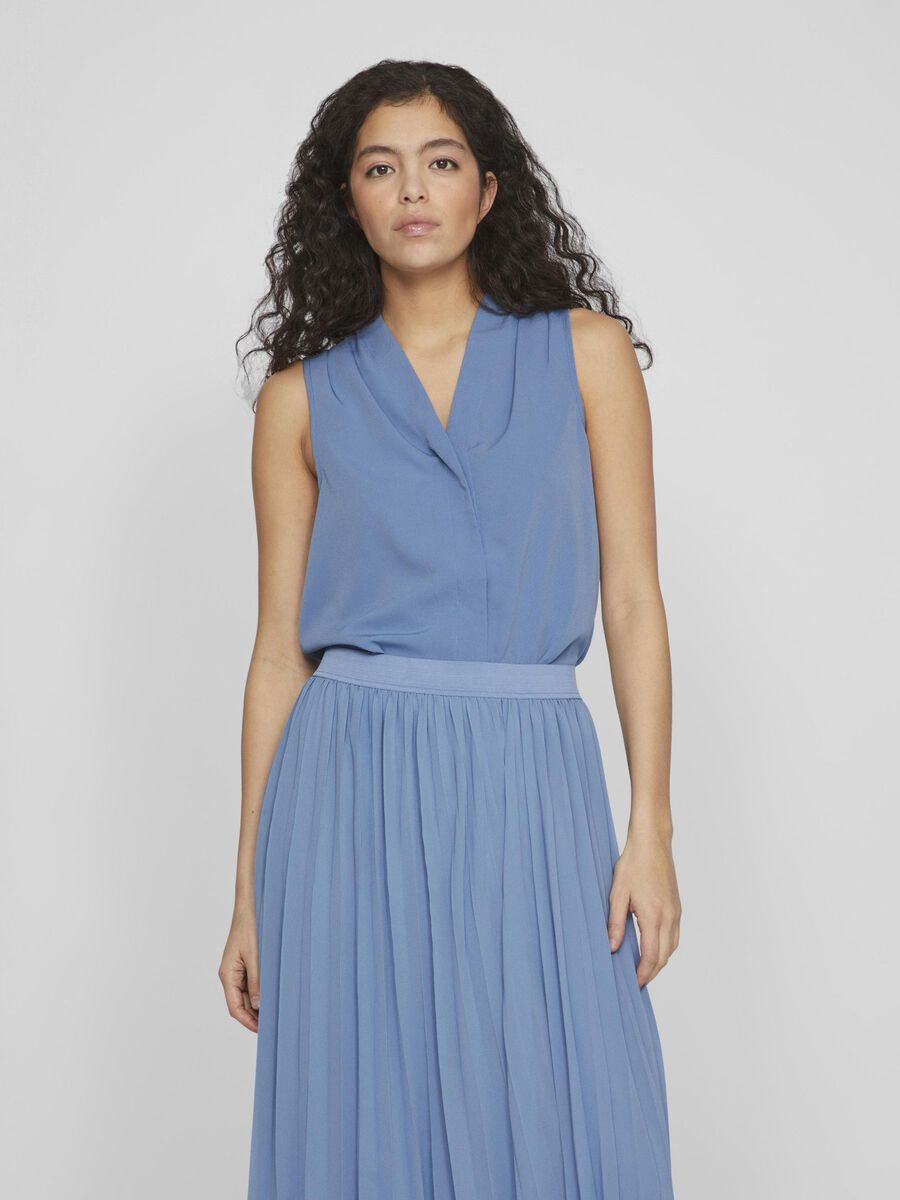 VILA CUELLO EN V TOP SIN MANGAS, Coronet Blue, highres - 14099286_CoronetBlue_003.jpg