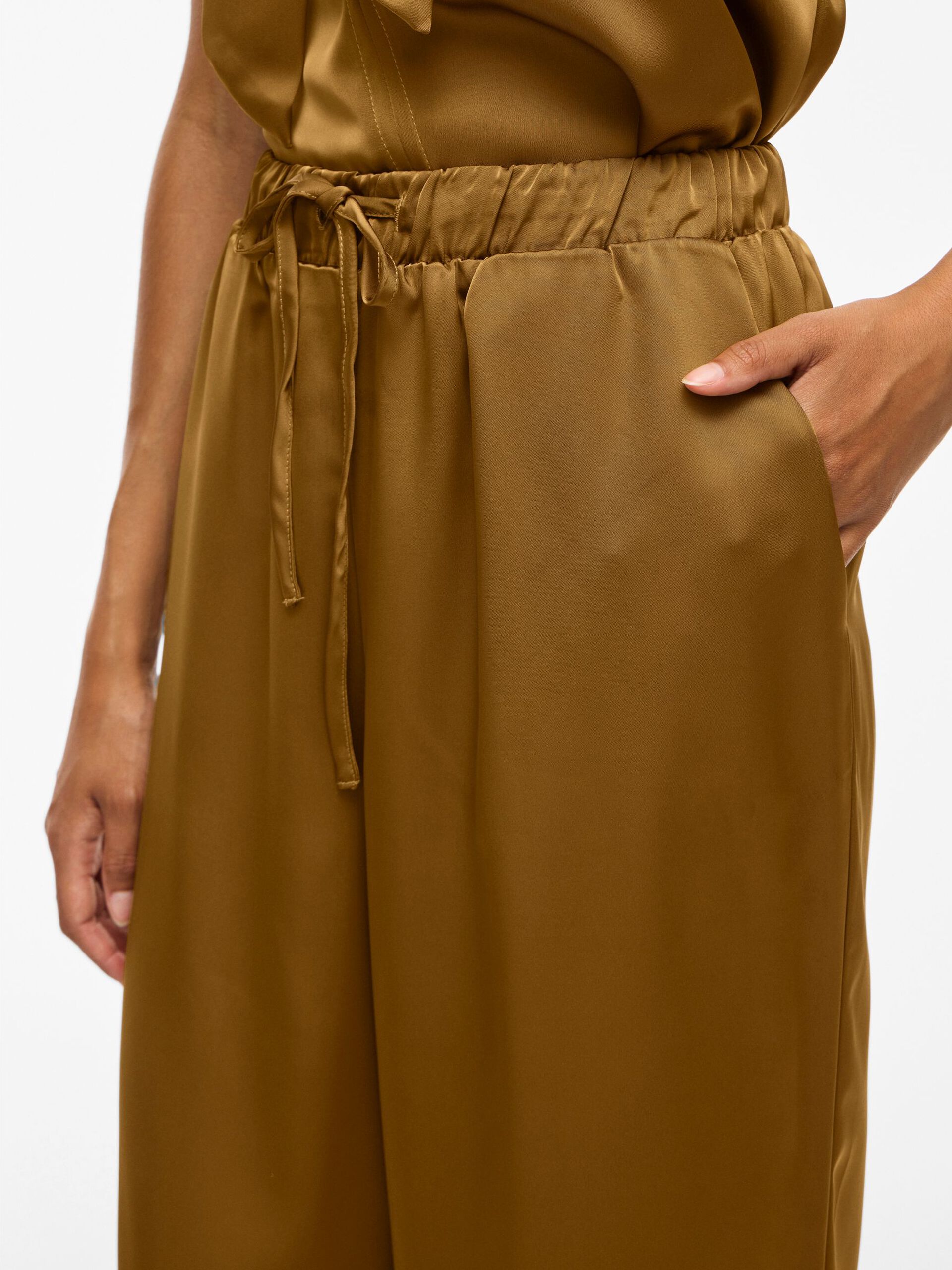 Carousel image - VIFADIA HIGH WAIST TROUSERS, Tapenade | 3