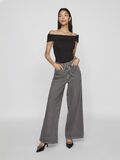 VILA RIBBET OFF-SHOULDER TOPP, Black, highres - 14106166_Black_005.jpg
