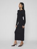 VILA KNITTED MAXI DRESS, Black, highres - 14109942_Black_005.jpg