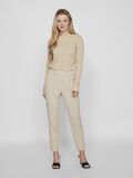 VILA ROUND NECK LONG SLEEVED TOP, Feather Gray, highres - 14100172_FeatherGray_005.jpg