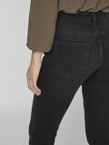 VILA VISARAH MELLEMHØJ TALJE SKINNY FIT JEANS, Black Denim, highres - 14082131_BlackDenim_007.jpg