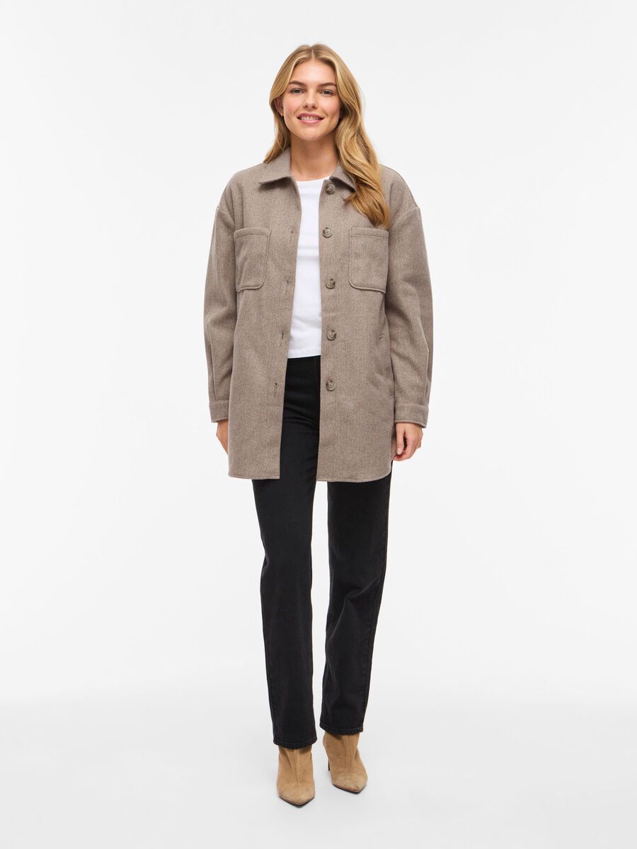 Carousel image - VIKIMMI OVERSIZE  JACKET, Fossil | 4