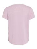 VILA SHORT SLEEVED V-NECK TOP, Winsome Orchid, highres - 14093441_WinsomeOrchid_002.jpg