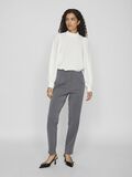 VILA VIVARONE HIGH WAIST TROUSERS, Medium Grey Melange, highres - 14095708_MediumGreyMelange_005.jpg
