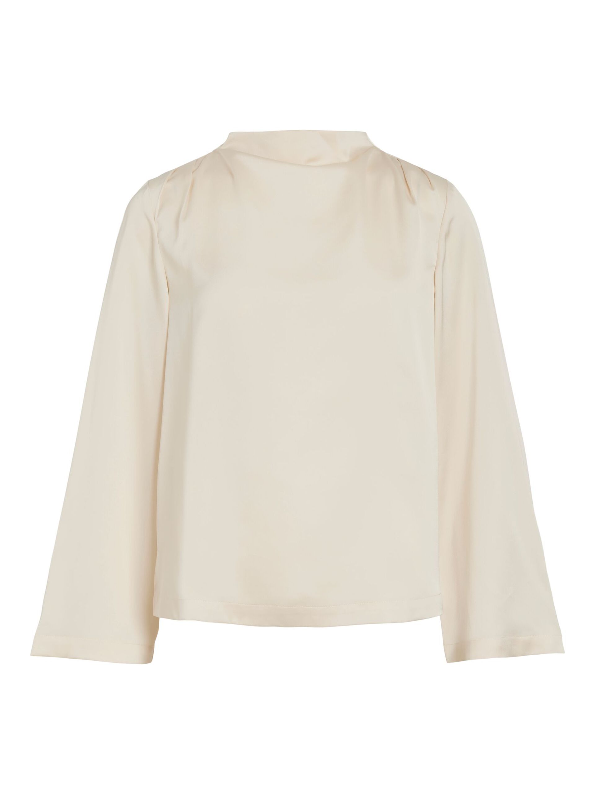 Carousel image - HIGH NECK LONG SLEEVED TOP, Birch | 5