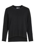 VILA ROUND NECK KNITTED PULLOVER, Black Beauty, highres - 14102628_BlackBeauty_001.jpg