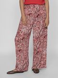 VILA GEMUSTERTE HOSE MIT WEITEM BEIN, Tomato, highres - 14102214_Tomato_1146217_003.jpg
