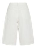 VILA HIGH WAIST BERMUDA SHORTS, Cloud Dancer, highres - 14109333_CloudDancer_002.jpg