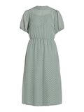 Vila SHORT SLEEVED MIDI DRESS, Green Milieu, highres - 14099311_GreenMilieu_001.jpg