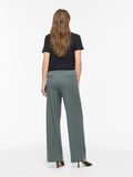 Product image thumbnail - VIVARONE HIGH WAIST WIDE-LEG TROUSERS, Balsam Green | 2