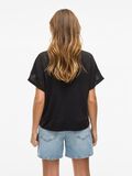 VILA VIZIMA ROUND NECK SHORT SLEEVED TOP, Black Beauty, highres - 14105249_BlackBeauty_004.jpg
