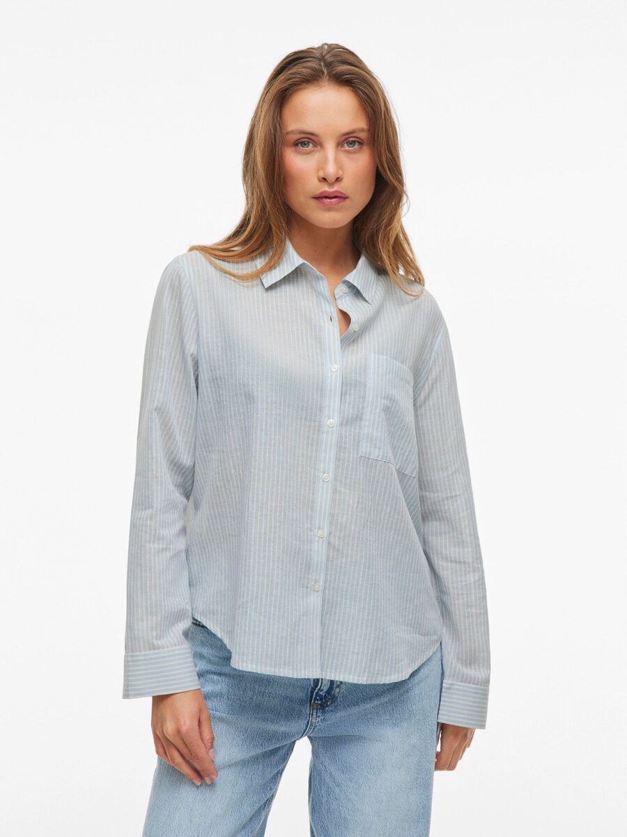 VILA LONG SLEEVED SHIRT, Kentucky Blue, highres - 14105580_KentuckyBlue_1174647_003.jpg