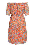 Vila FLORAL OFF-SHOULDER DRESS, Orange.Com, highres - 14081254_OrangeCom_986945_002.jpg