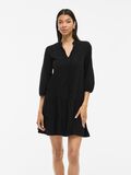 VILA VIPETRA 3/4 SLEEVED SHORT DRESS, Black Beauty, highres - 14109524_BlackBeauty_003.jpg