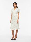 Product image thumbnail - VILOVIE SHORT SLEEVED WRAP DRESS, Snow White | 1