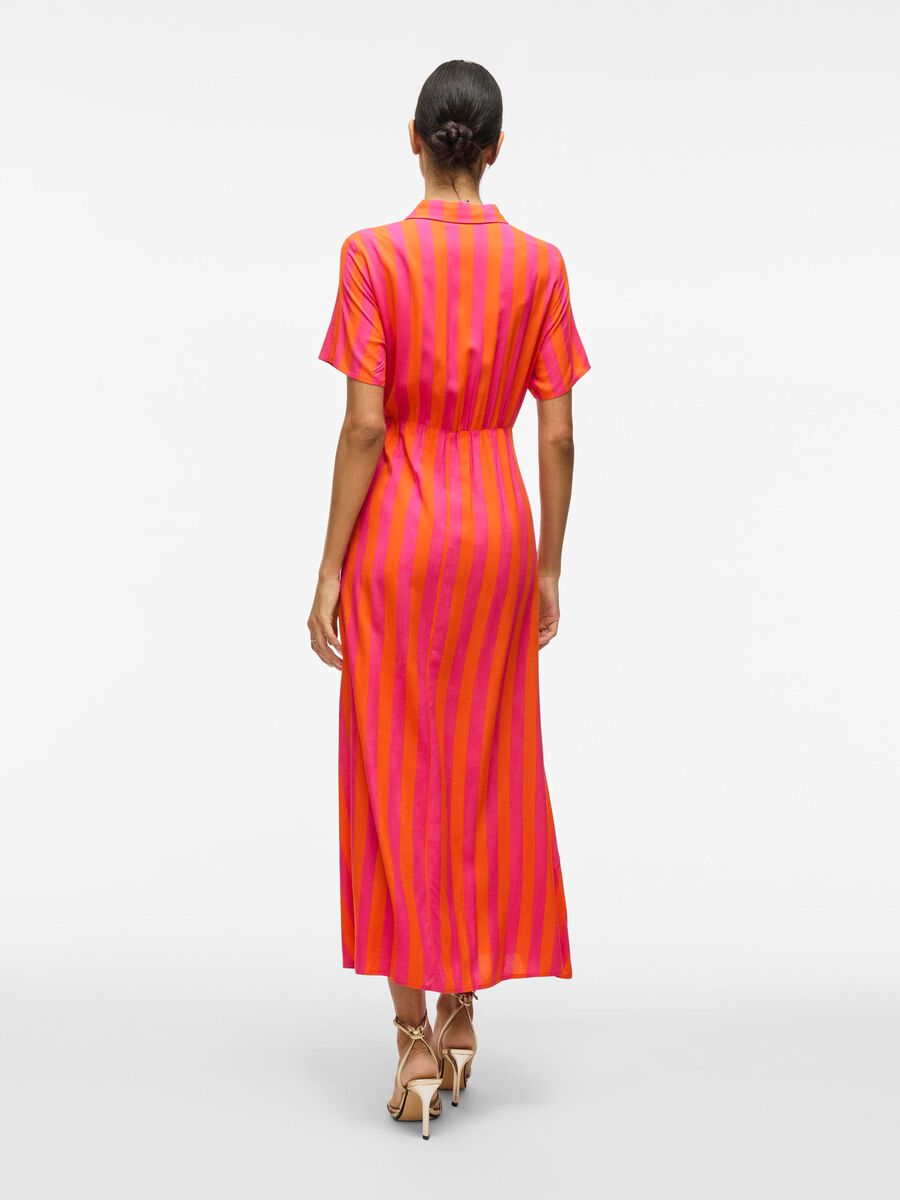 VILA MAXI SHIRT DRESS, Tigerlily, highres - 14109513_Tigerlily_1212399_004.jpg