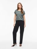 Product image thumbnail - VIDREAMERS - ENCOLURE RONDE T-SHIRT, Balsam Green | 4