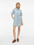 VILA VISOL - COURTE ROBE EN JEAN, Light Blue Denim, highres - 14106516_LightBlueDenim_005.jpg