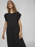 VILA SHORT SLEEVE MIDI DRESS, Black, highres - 14087542_Black_006.jpg