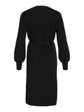 Vila BELTED MIDI KNITTED DRESS, Black, highres - 14092542_Black_002.jpg