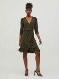 Vila 3/4-SLEEVED WRAP DRESS, Forest Night, highres - 14079382_ForestNight_005.jpg