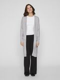 VILA VIRIL LANG GEBREID VEST, Light Grey Melange, highres - 14042770_LightGreyMelange_005.jpg