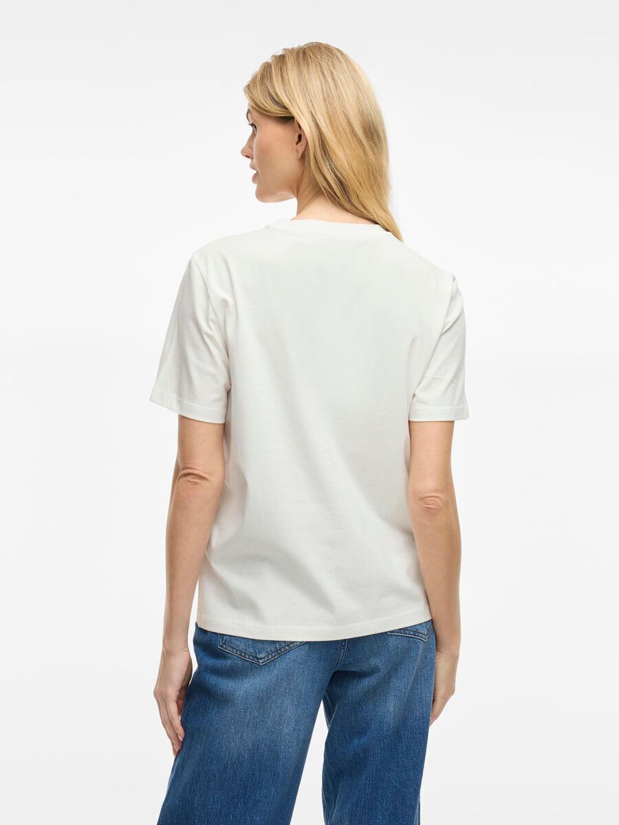 VILA VISYBIL ROUND NECK T-SHIRT, Snow White, highres - 14109219_SnowWhite_1205309_004.jpg