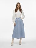 VILA HIGH WAIST MIDI SKIRT, Medium Blue Denim, highres - 14108054_MediumBlueDenim_1194261_005.jpg