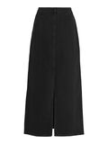 Vila LONG DENIM SKIRT, Black, highres - 14096731_Black_002.jpg