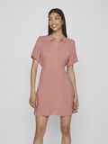 Vila SHORT SLEEVED SHIRT DRESS, Brick Dust, highres - 14092492_BrickDust_003.jpg