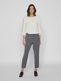 VILA VIVARONE - COUPE SLIM PANTALON TAILLE HAUTE, Medium Grey Melange, highres - 14087406_MediumGreyMelange_005.jpg