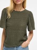 VILA VILOGAN ROUND NECK SHORT SLEEVED TOP, Deep Depths, highres - 14108973_DeepDepths_007.jpg