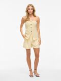 VILA VIHANDI TAILORED HIGH WAISTED SHORTS, Pale Banana, highres - 14111995_PaleBanana_005.jpg