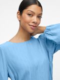 VILA ROUND NECK LONG SLEEVED TOP, Blissful Blue, highres - 14104519_BlissfulBlue_006.jpg