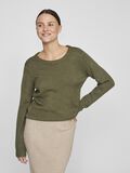 VILA VIRIL - COL ROND PULL EN MAILLE, Four Leaf Clover, highres - 14054177_FourLeafClover_714851_003.jpg