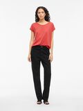 VILA VIDREAMERS ROUND NECK T-SHIRT, Paprika, highres - 14083083_Paprika_005.jpg