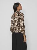 Vila HIGH NECK LONG SLEEVED BLOUSE, Shaved Chocolate, highres - 14091860_ShavedChocolate_1074277_004.jpg