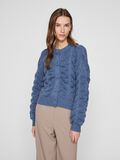 VILA GEKNÖPFTER STRICKJACKE, Bijou Blue, highres - 14108796_BijouBlue_003.jpg