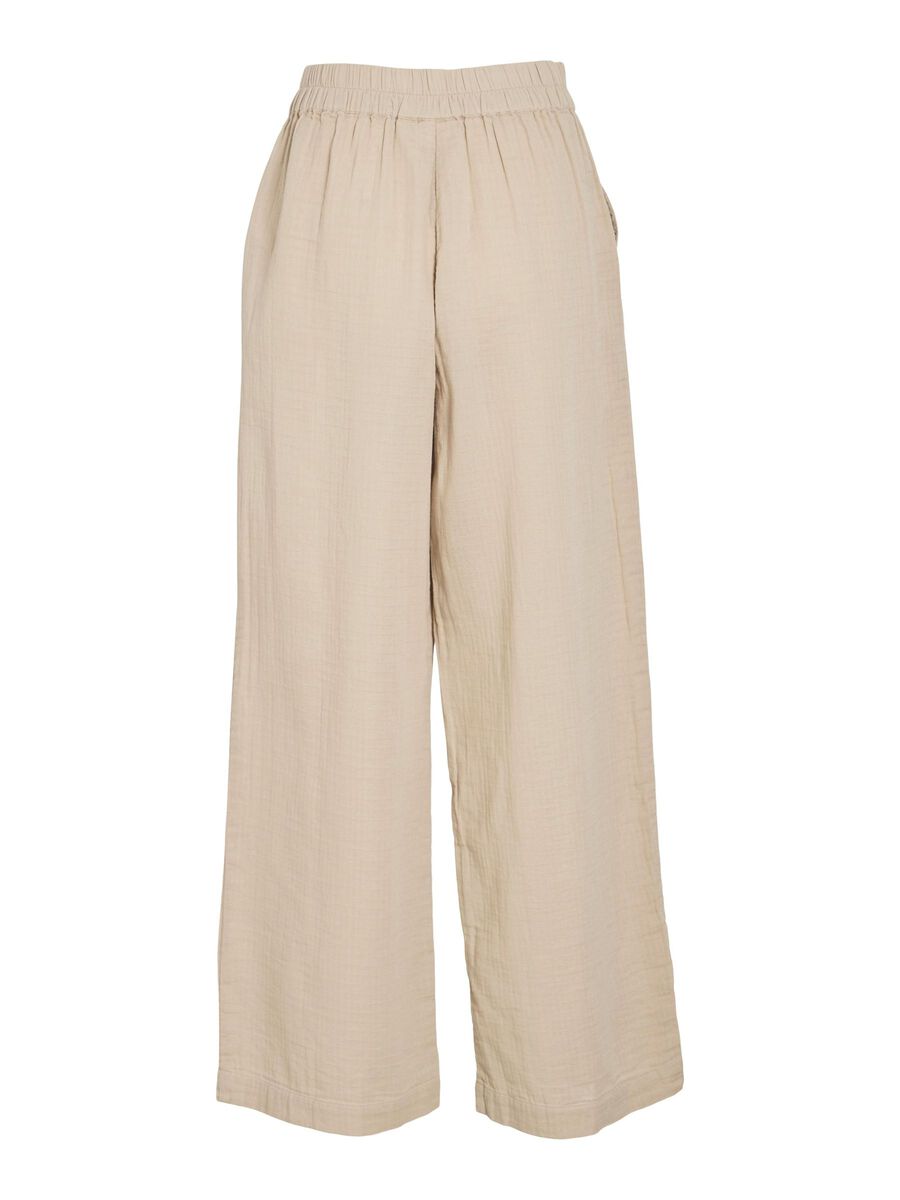 VILA VILANIA HIGH WAIST HOSE MIT WEITEM BEIN, Feather Gray, highres - 14105427_FeatherGray_002.jpg