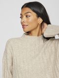 VILA KNITTED PULLOVER, Natural Melange, highres - 14098892_NaturalMelange_006.jpg