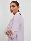 Vila HIGH LOW KNITTED PULLOVER, Pastel Lilac, highres - 14056511_PastelLilac_006.jpg
