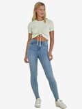 Noisy May NMCALLIE SKINNY FIT JEANS, Light Blue Denim, highres - 27010813_LightBlueDenim_004.jpg