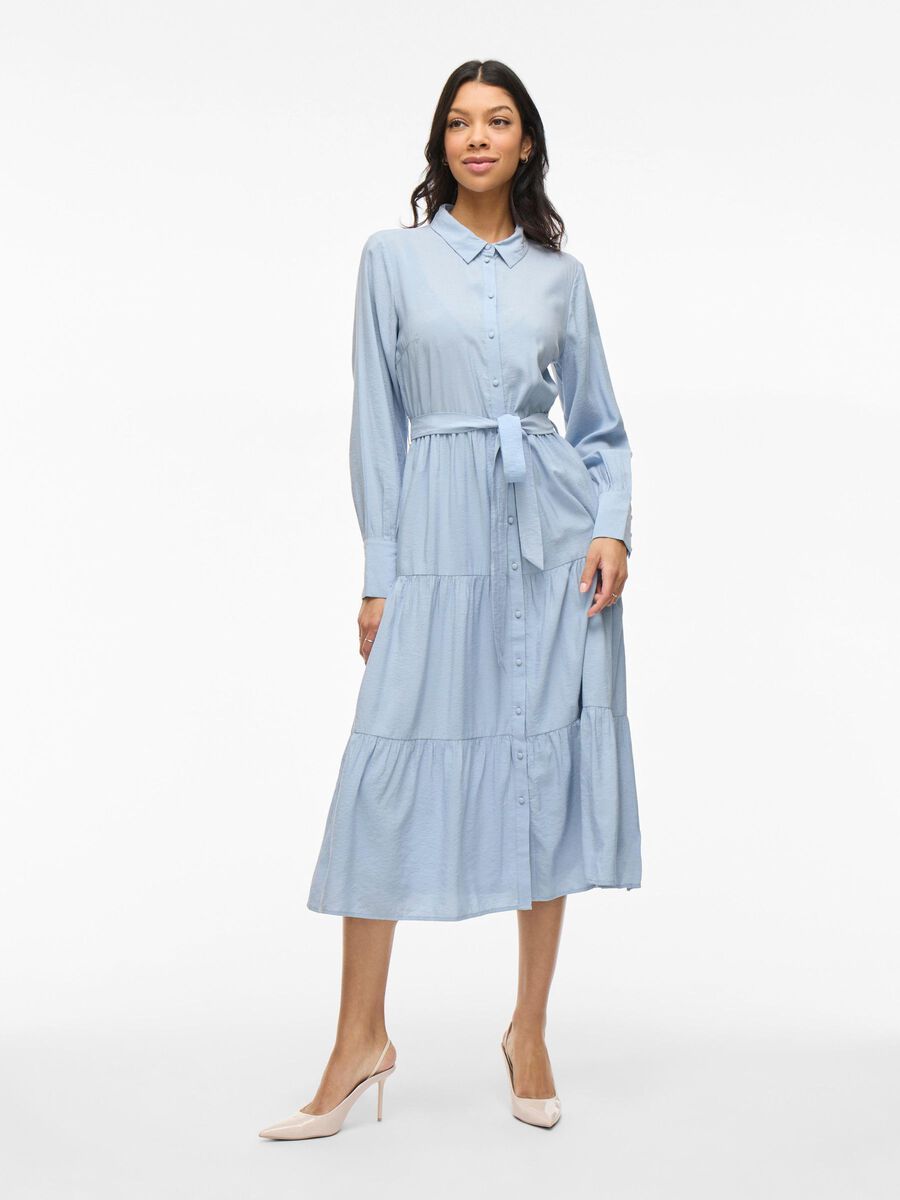 VILA VIALINIA MIDI SHIRT DRESS, Kentucky Blue, highres - 14106830_KentuckyBlue_003.jpg