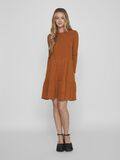 Vila LONG SLEEVE VESTITO CORTO, Pumpkin Spice, highres - 14094199_PumpkinSpice_005.jpg