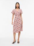 Product image thumbnail - VILOVIE SHORT SLEEVED WRAP DRESS, Birch | 1