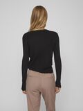 VILA LANGÄRMELIGER STRICKOBERTEIL, Black, highres - 14084325_Black_004.jpg