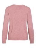 Product image thumbnail - VIRIL ROUND NECK KNITTED PULLOVER, Nostalgia Rose | 2