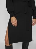 VILA TAILLENGÜRTEL STRICKKLEID, Black, highres - 14103924_Black_007.jpg