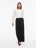 Product image thumbnail - VIJOSA LACE LONG SLEEVED TOP, Snow White | 4